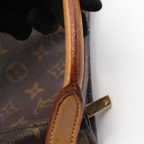 LOUIS VUITTON Brown Monogram Leather Shoulder Bag - Picture 9 of 9